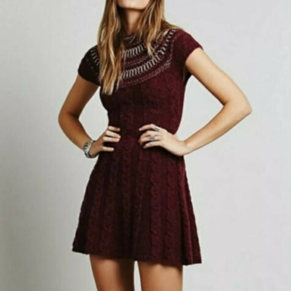 Free People Nordic Sweater Dress - Size S